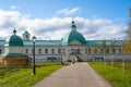 Alexander Svirsky monastery during the day in Leningrad region u